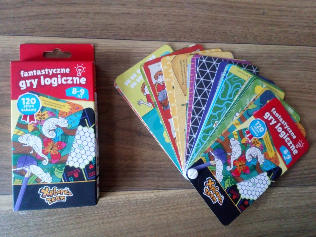 Fantastyczne gry logiczne 8-9 lat