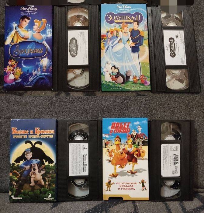 Продам мультфильмы/ аниме на VHS Видеокассеты/ відеокасети