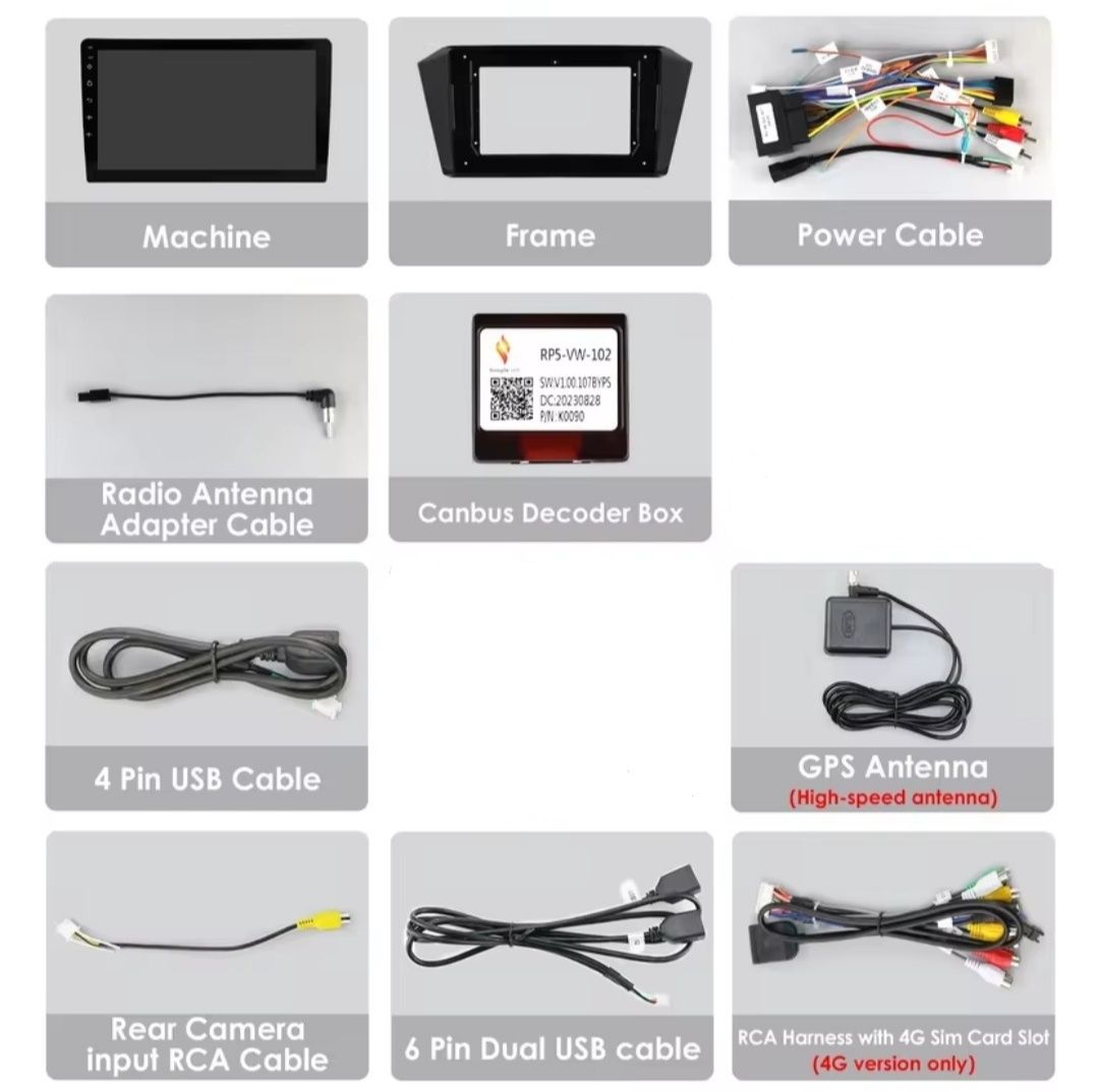 Radio Android Nawigacja VW Passat B8