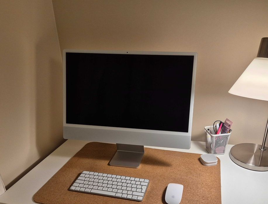 iMac 24" M1 16GB 8-core GPU | Touch ID | Pełny Zestaw | Stan Idealny