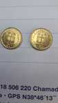Moedas antigas de um escudo de 1999