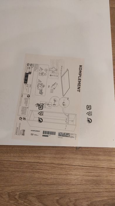 Półka komplement 50 x58 Ikea pax