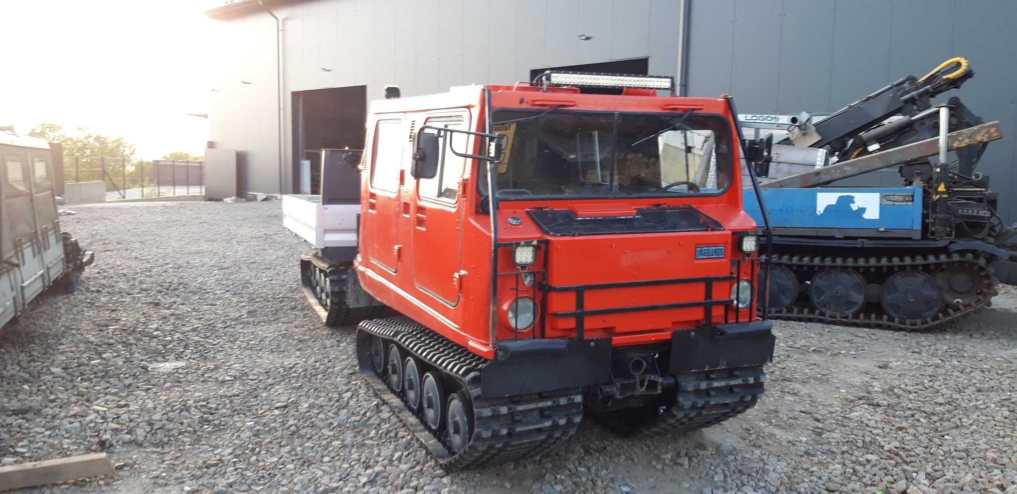 Hagglund BV206 hds amfibia pojazd gasienicowy ratrak energetyka unimog