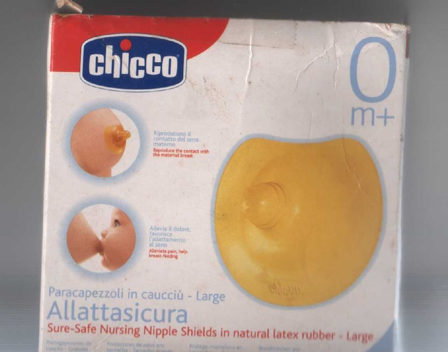 Bicos silicone de amamentação - Chicco