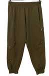 Spodnie damskie cargo bojowki khaki Zara