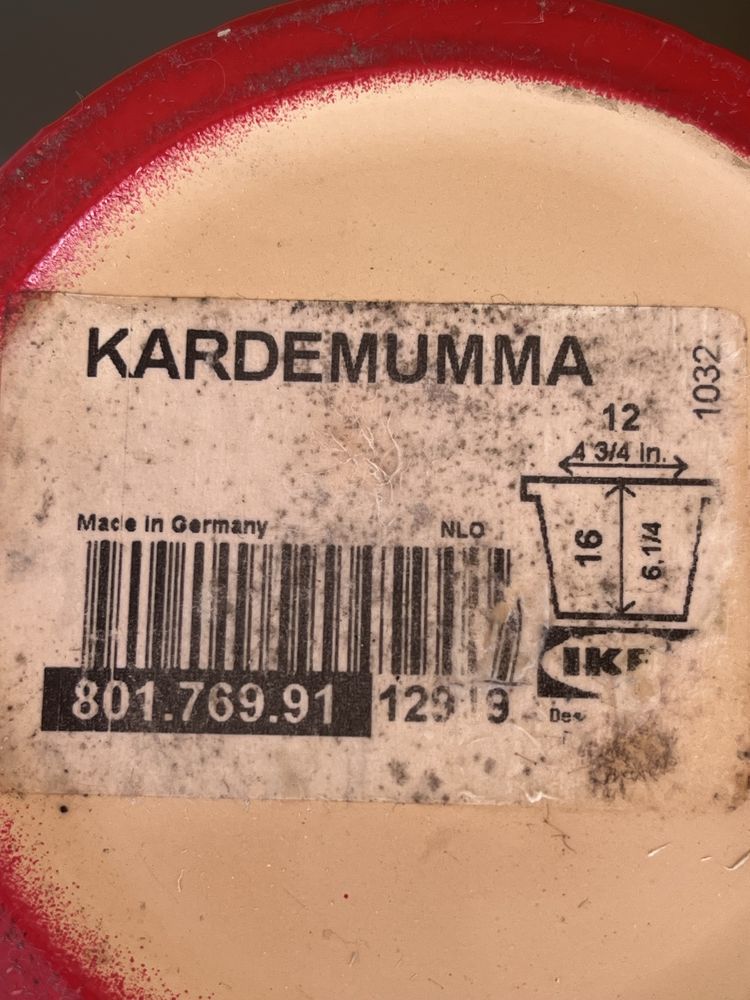 2 osłonki ceramiczne Ikea