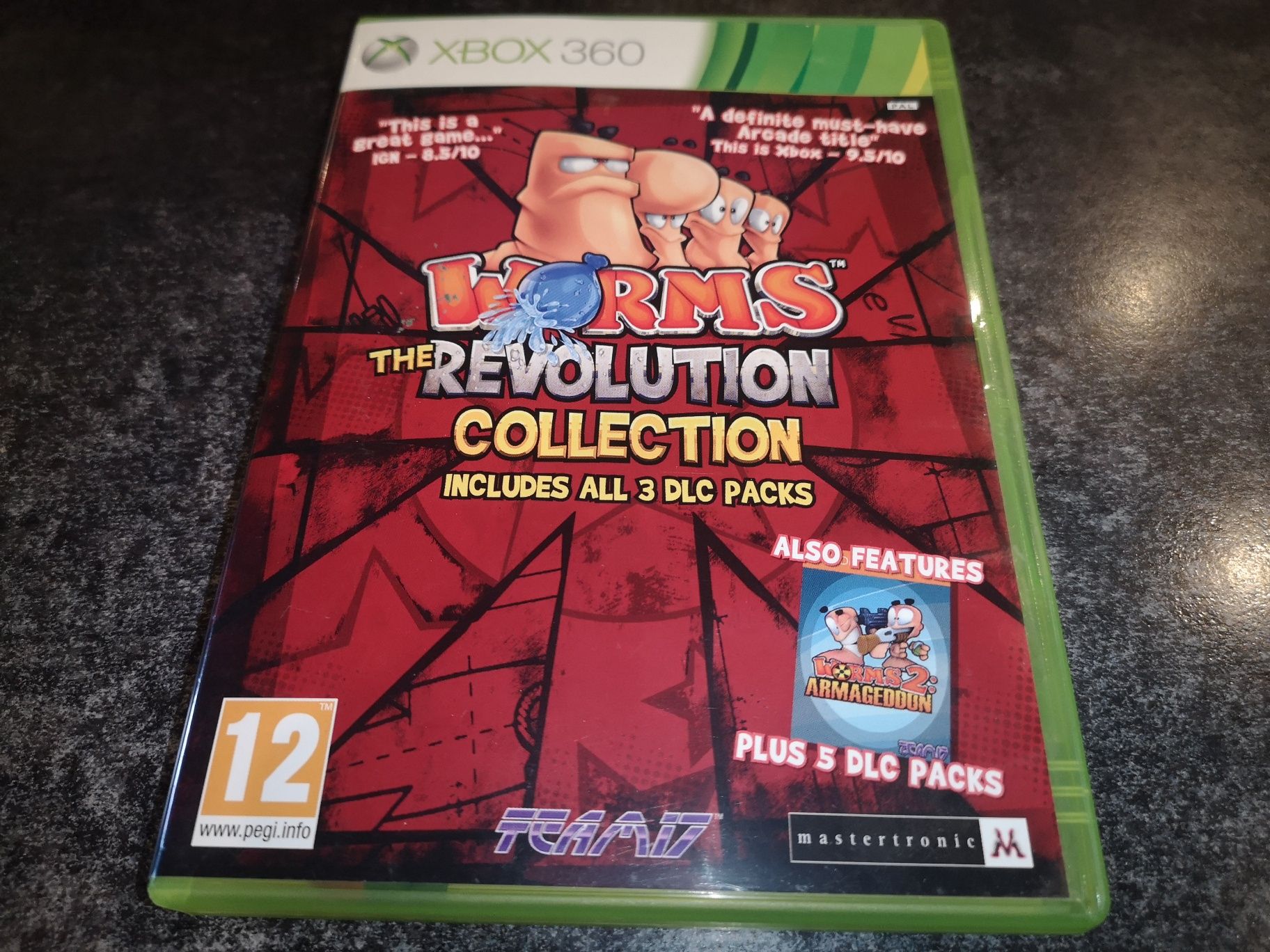 Worms Revolution Collection XBOX 360 gra (rzadkość na rynku) sklep