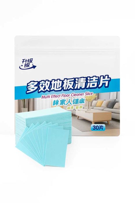 Сухие растворимые салфетки-пластины для уборки и чистки унитаза 30 шт