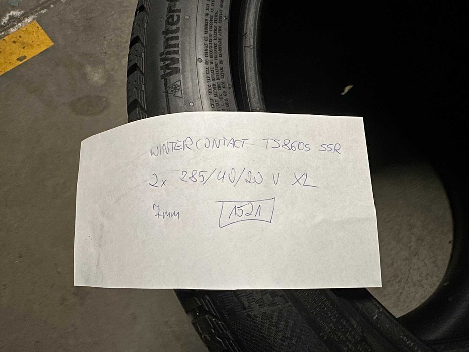 Opony zimowe Continental 225/45/20 i 285/40/20 pary