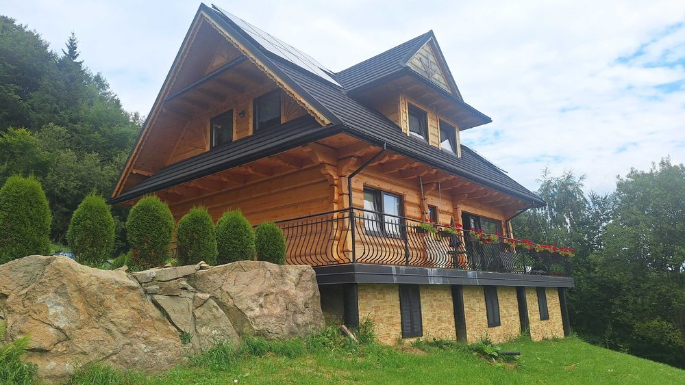 Pokoje dom z bali widok na Tatry cisza spokoj las Wolne Terminy