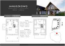 Dom letniskowy z basenem, sauną, altaną w Januszkowie