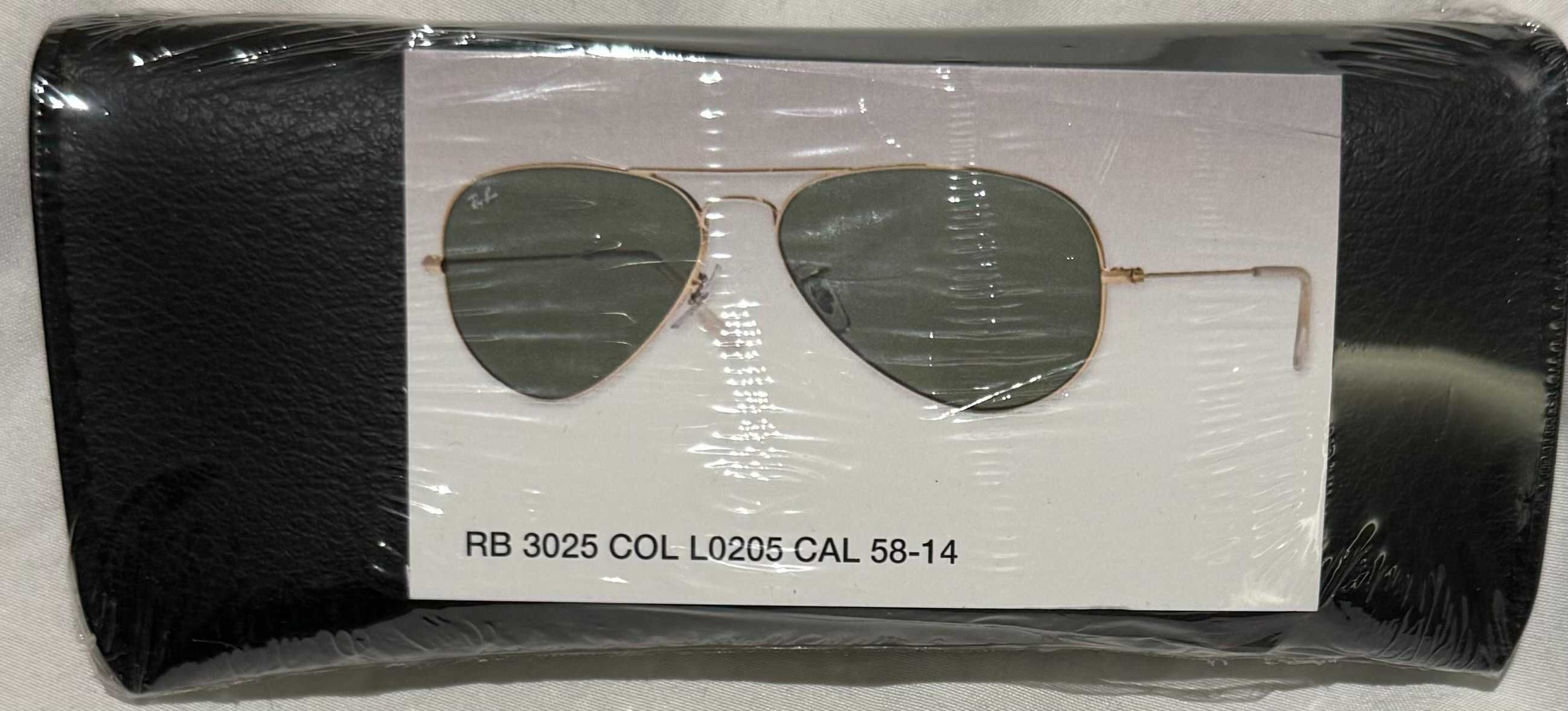 RAY BAN AVIADOR MODELO RB3025 NOVO LACRADO VERDE COM DOURADO