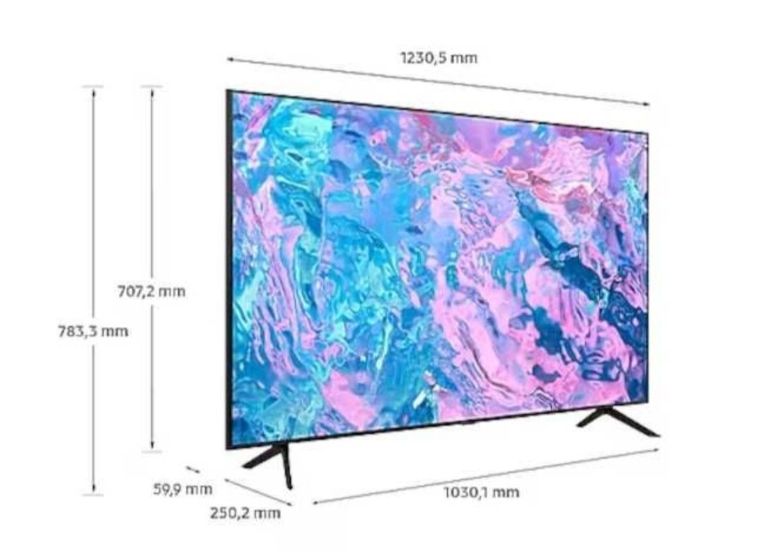Телевизор Samsung 55CU7100 модель 2024 Новый!!!