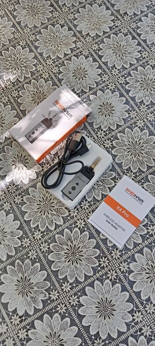 Блютуз адаптер-ресивер maedhawk x4pro