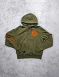 Bluza khaki Adidas Originals Circle Hoodie M