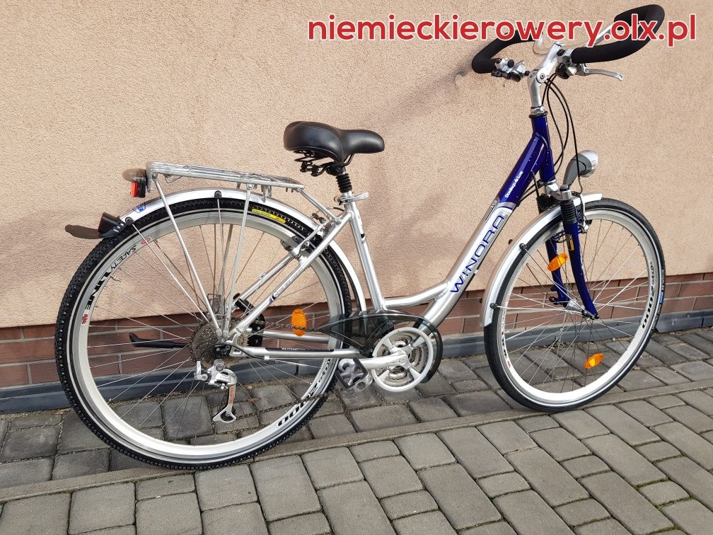 Rower damski trekkingowy WINORA koła 28 SHIMANO NEXUS aluminium okazja