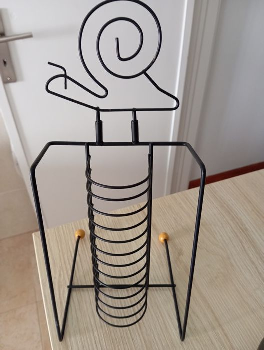 Mini suporte metal para CDs