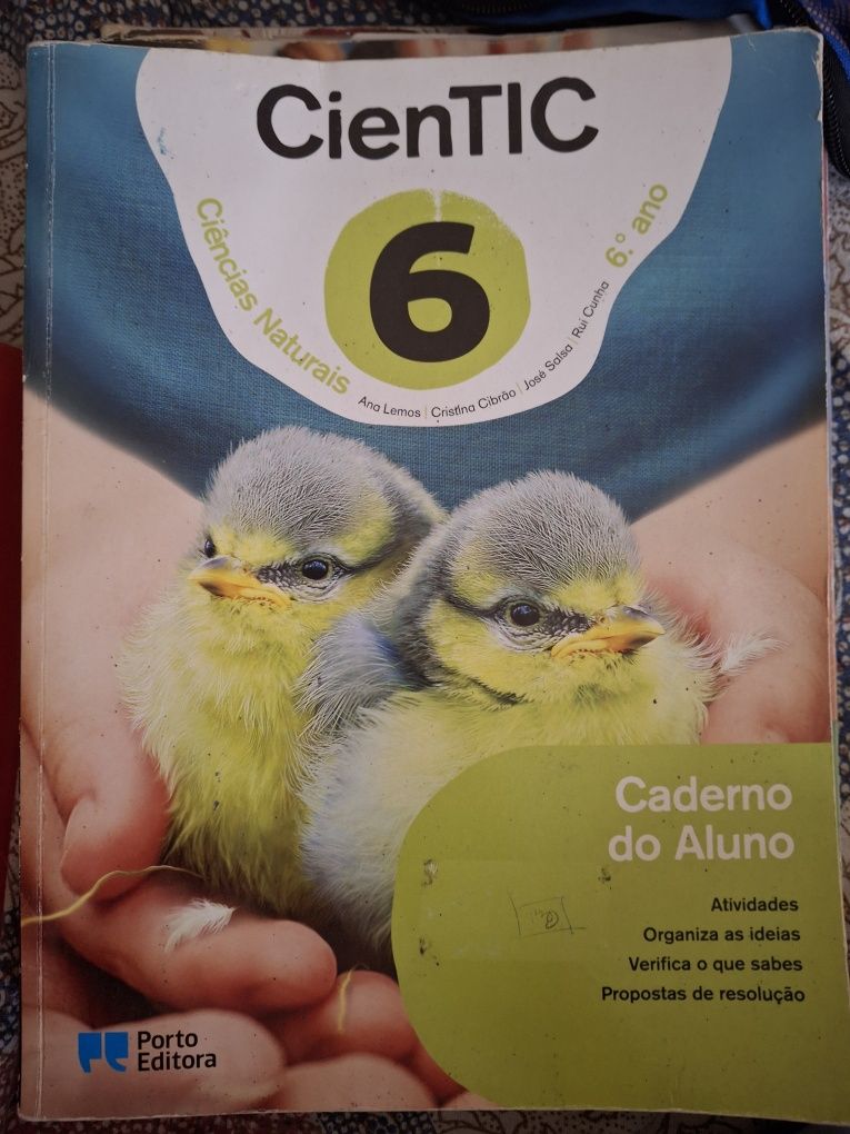 Caderno de atividades Cientic 6° ano ciências naturais
