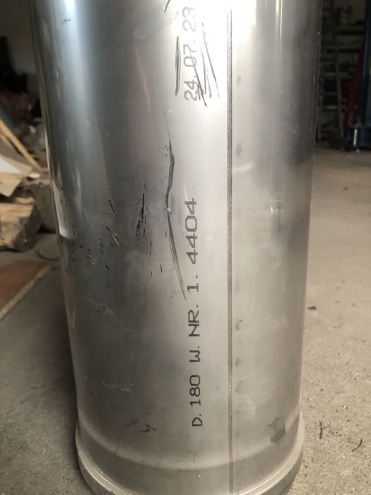 Rura nierdzewna kwasoodporna 180
