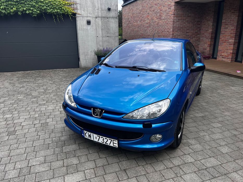Peugeot 206 Peugeot 206 CC • 2003 r. • Dach sprawny • Niski przebieg