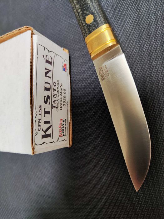Bark River Knives Kitsune Tanto