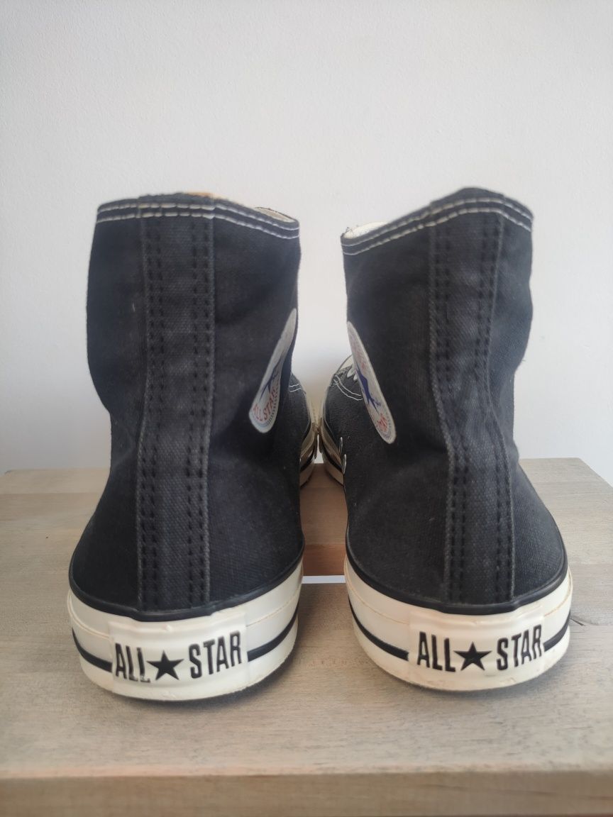 Sneakers trampki wysokie czarne Converse Chuck Taylor All Star Hi 46,5