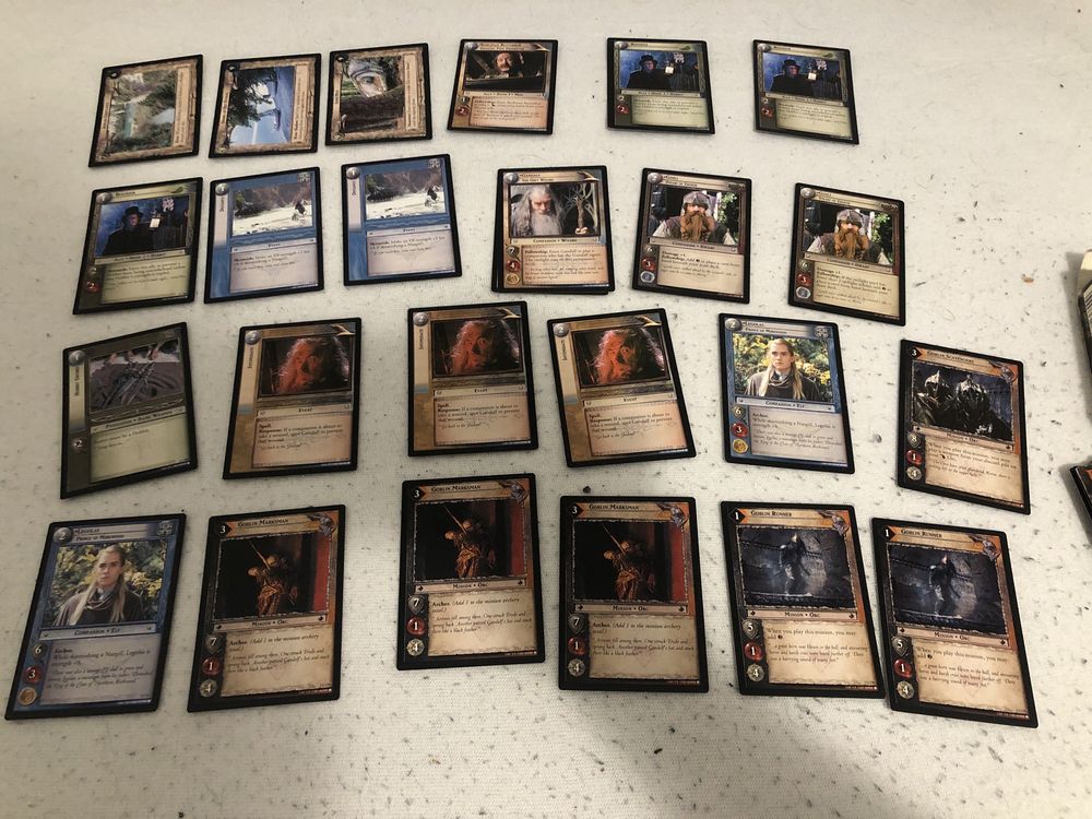 The Lord of the Rings TCG Gandalf Deck + dwie karty dodatkowo