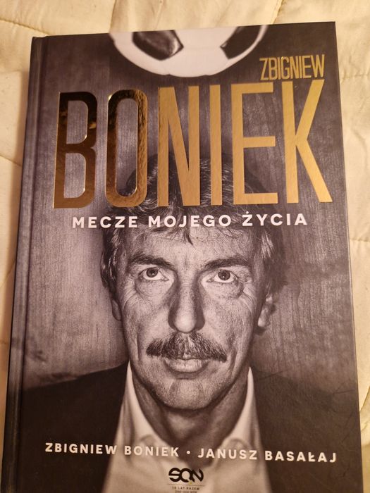 Książka biograficzna Zbigniew Boniek Mecze Mojego Życia
