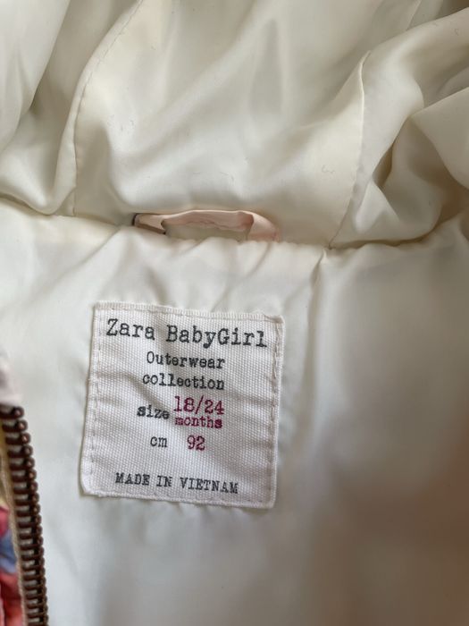 Куртка осіння Zara для дівчинки