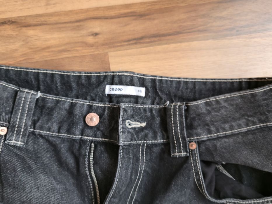 Беггі джинси чорні