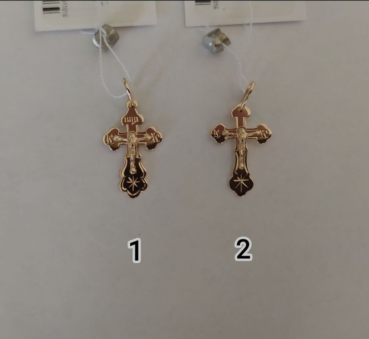 Золотий хрестик. На хрестини/подарунок