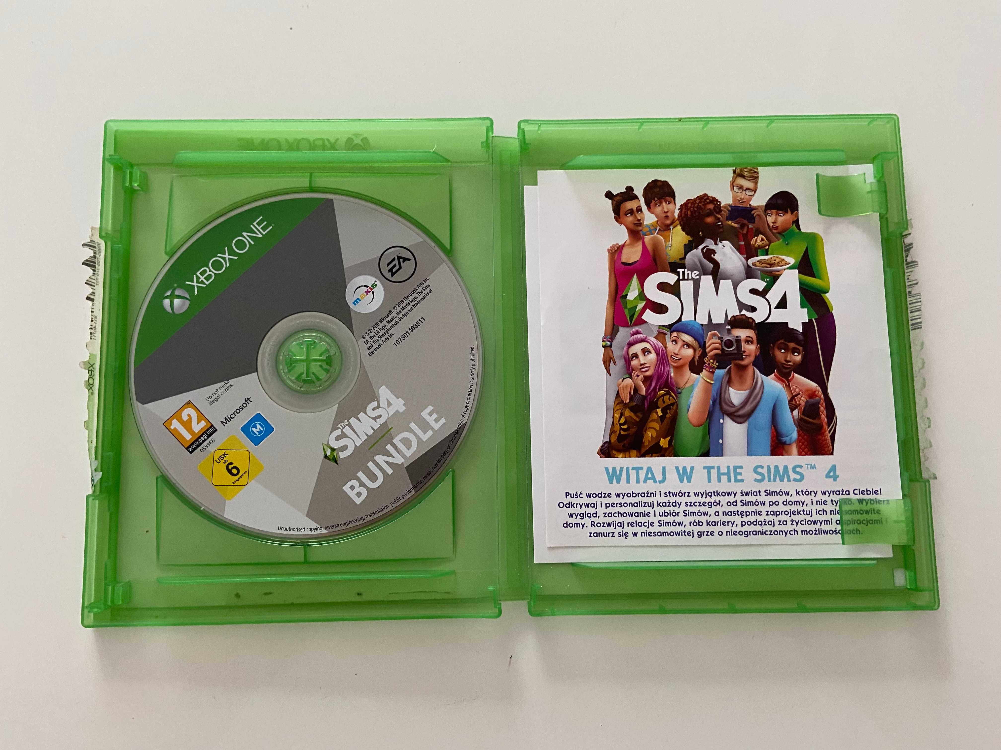 Sims 4 + Sims 4 Psy i Koty Xbox One XONE Zestaw Specjalny