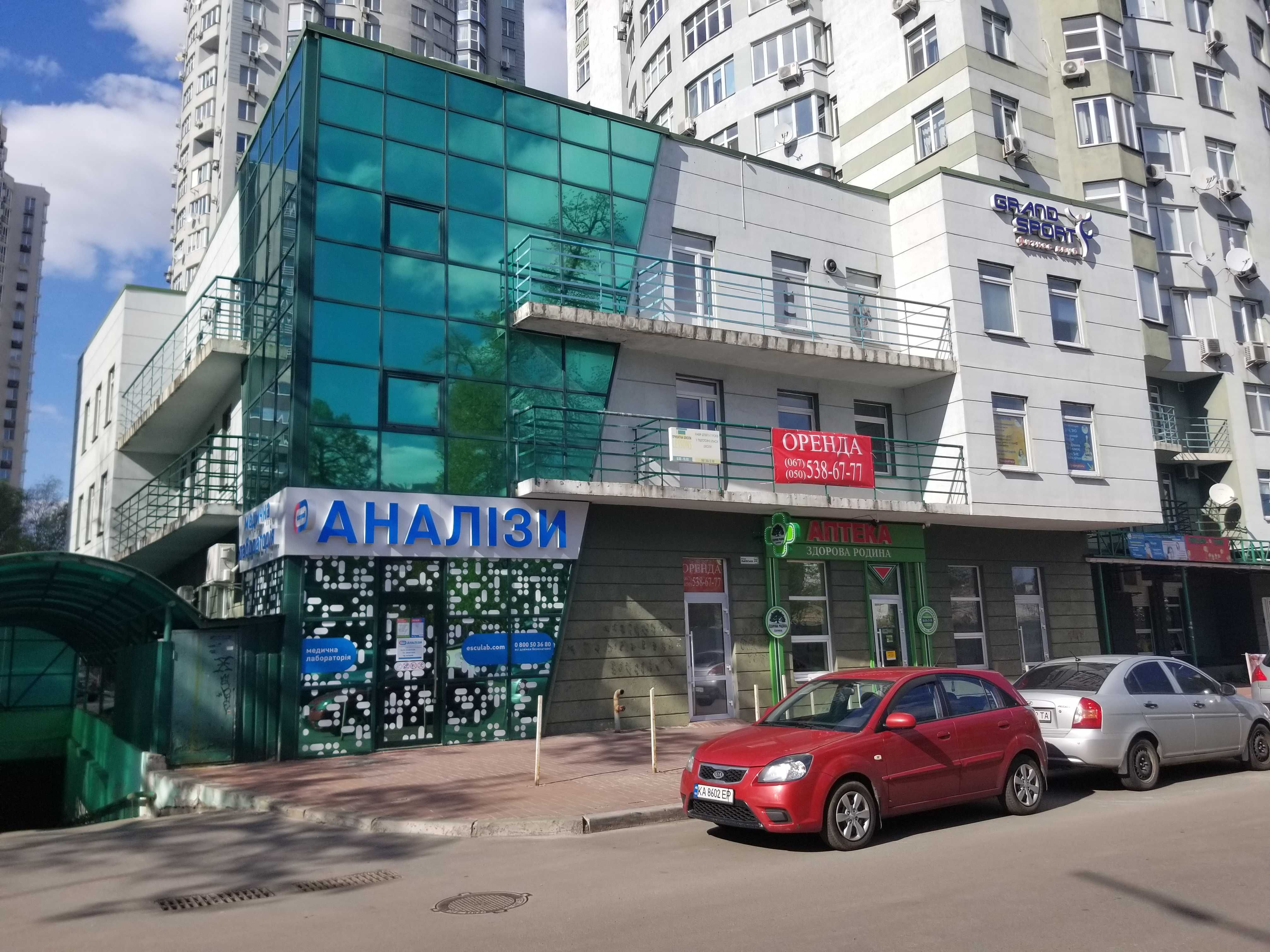 55 м2 фасад БЦ панорамні вікна напроти NOVUS новий ремонт Без комісії%