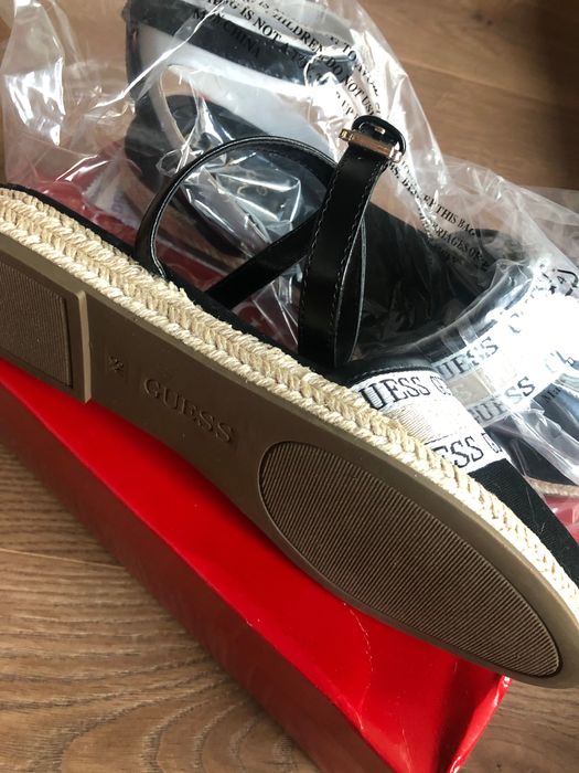 Guess espadryle - sandaly roz 38 lub 37