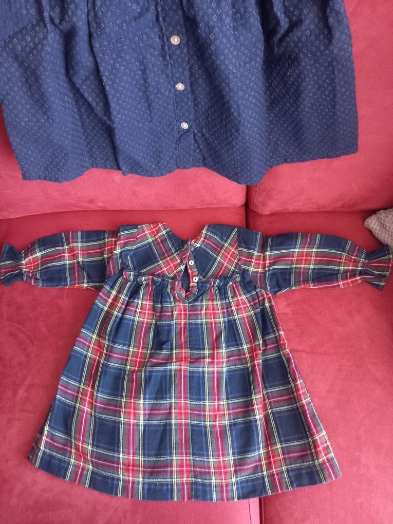 Vestidos Forrados Tam, 6,9 e 9,12 Meses  Zippy e Meia Calça