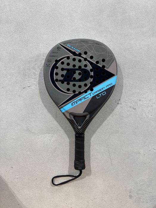 Raquete de Padel Dunlop Impact Carbon Pro LTD Azul