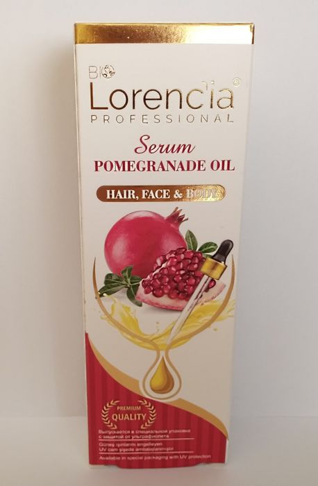 Olejek z granatu Lorencia Professional-bez parafiny