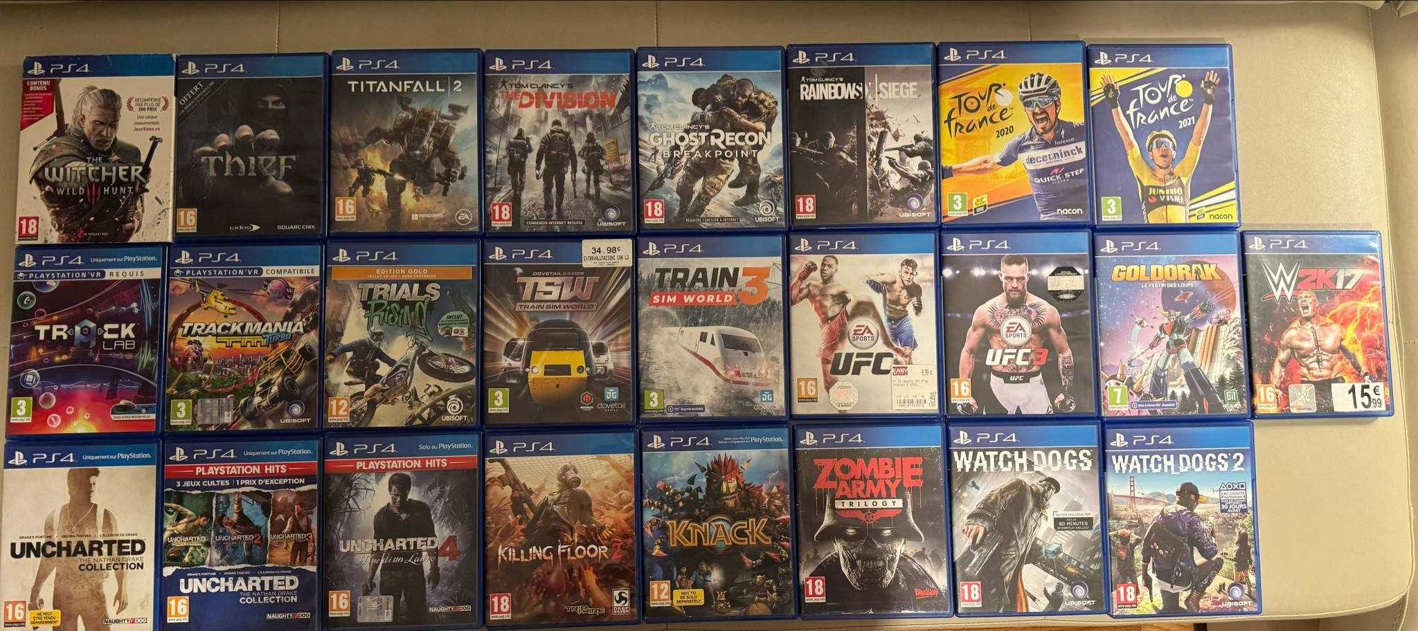Jogos e Comandos de Playstation 4