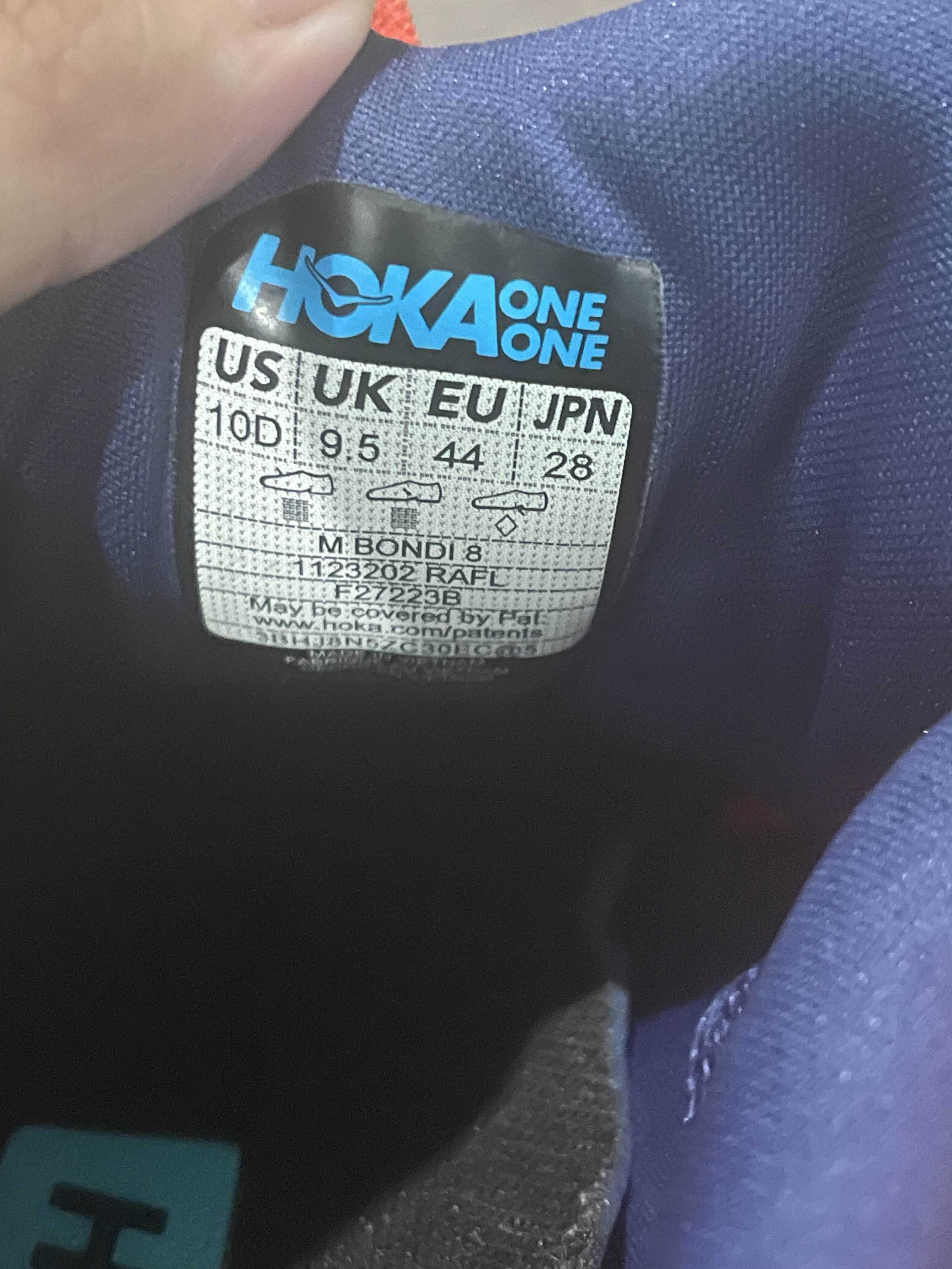 кросівки Hoka M Bondi 8.    Р 44     28см