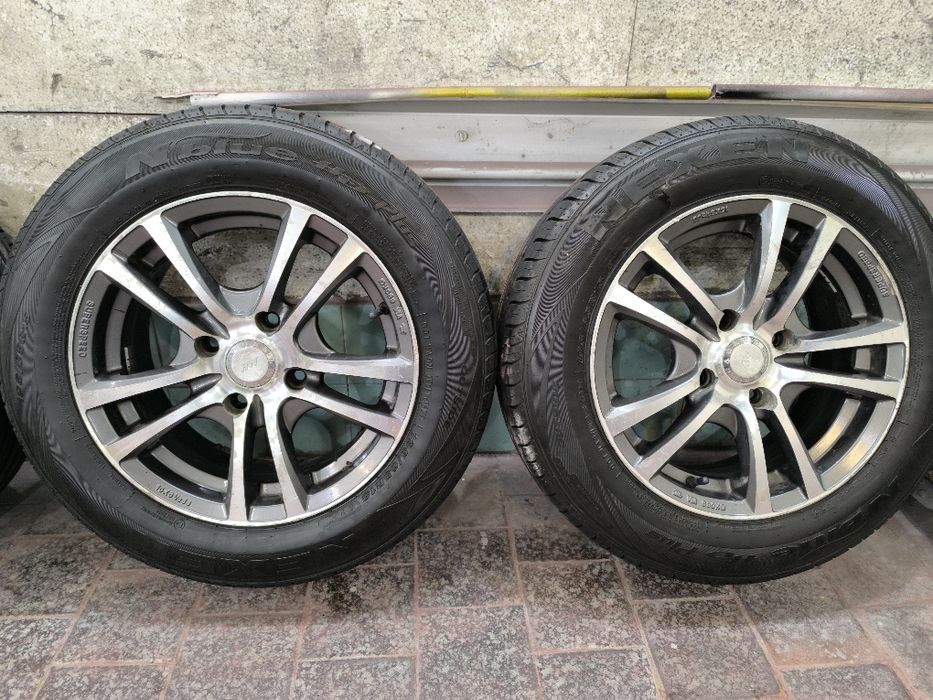 Диски R15 4x114,3 ЕТ 40 с летней резиной,Lacetti,Nissan