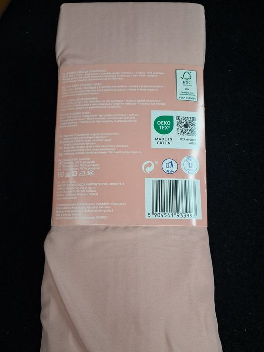 Prześcieradło smukee 200x200 miękkie miłe w dotyku nowe szare błękitne