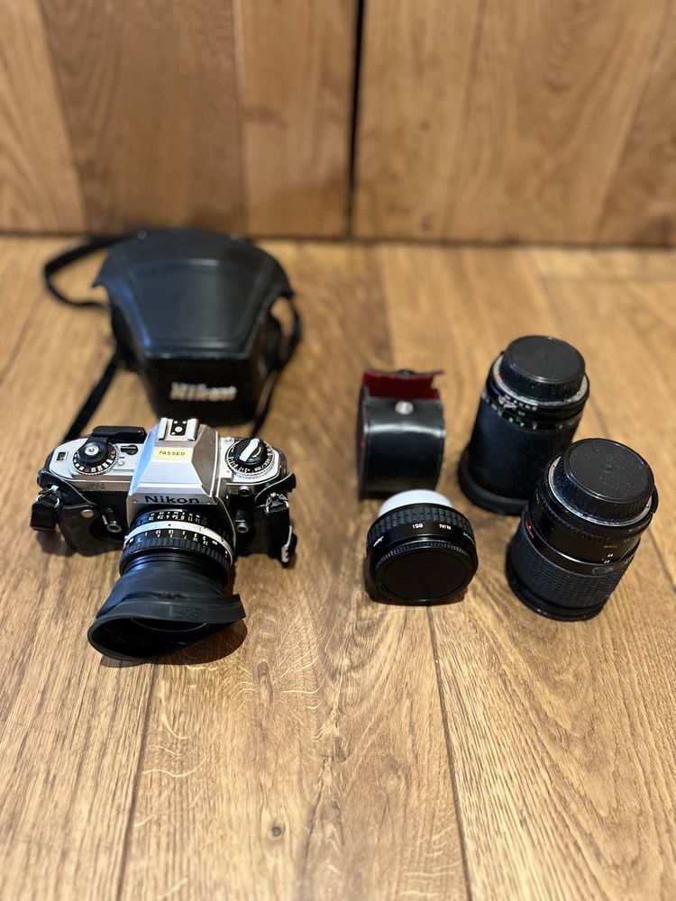câmara Nikon analog
