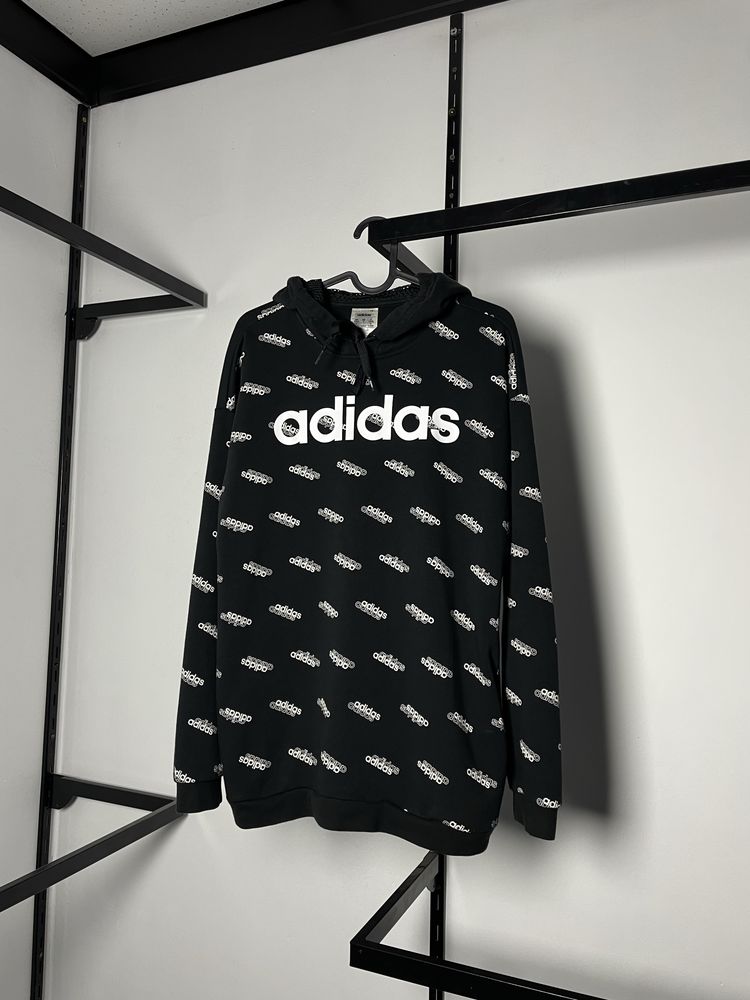 Худі Adidas монограмне Розмір S ідеальний стан оригінал адідас