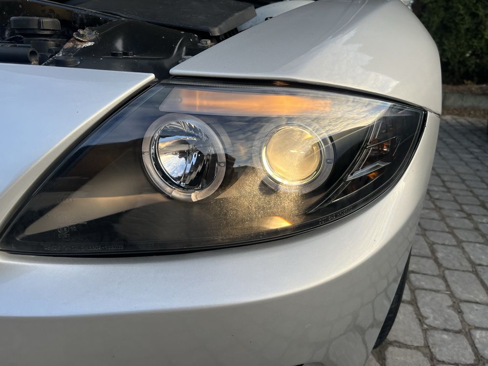 Lampy przod przednie bmw e85 e86 z4 h7 soczewka uk Sonar