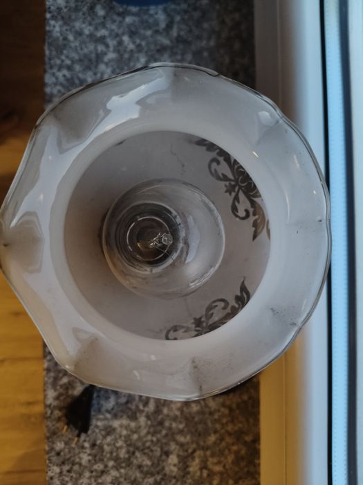 lampa stołowa w klasycznym stylu wysokość 27 cm