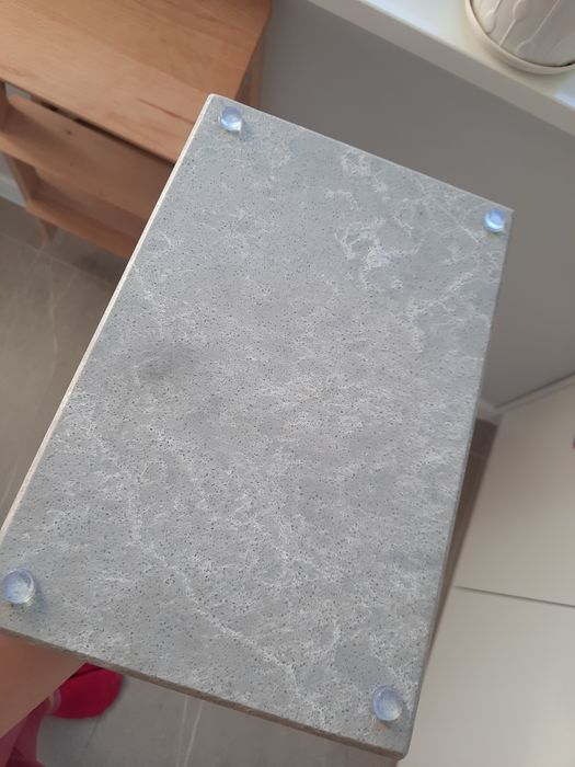 Deska do krojenia kamień Szara konglomerat marmurek