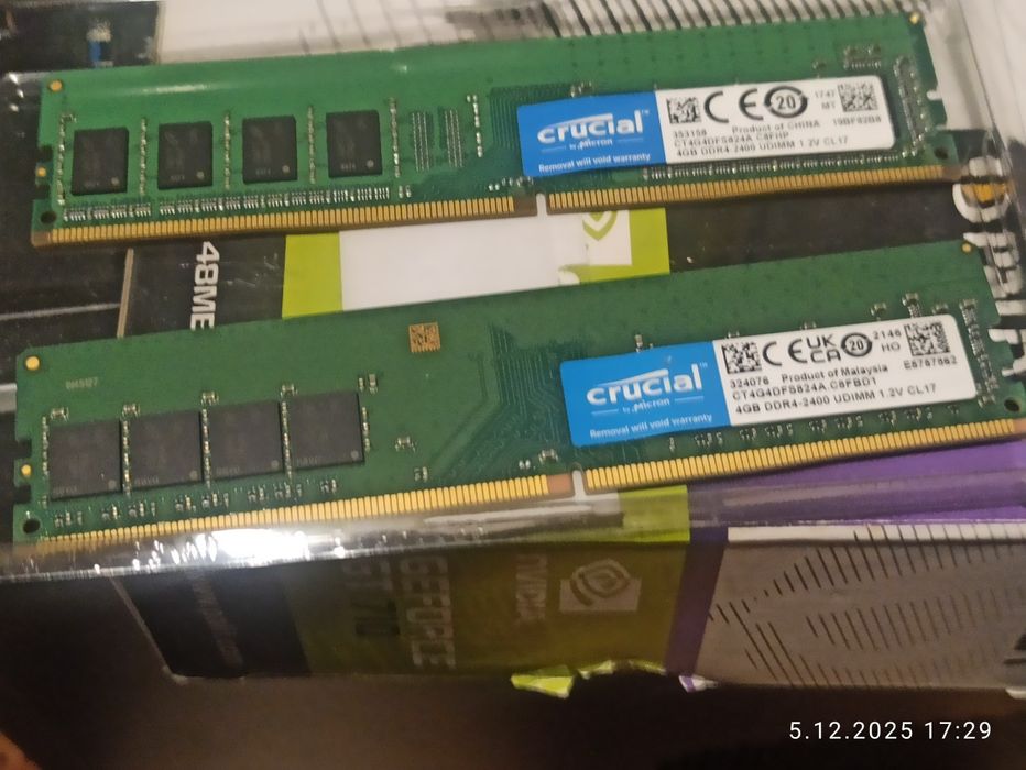 Pamięć ram 2x 4 g. Ddr4