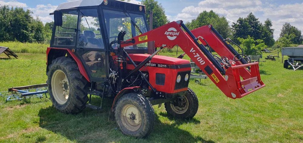 Ładowacz czołowy Agrosped V-700 Euroramka, f. pływająca