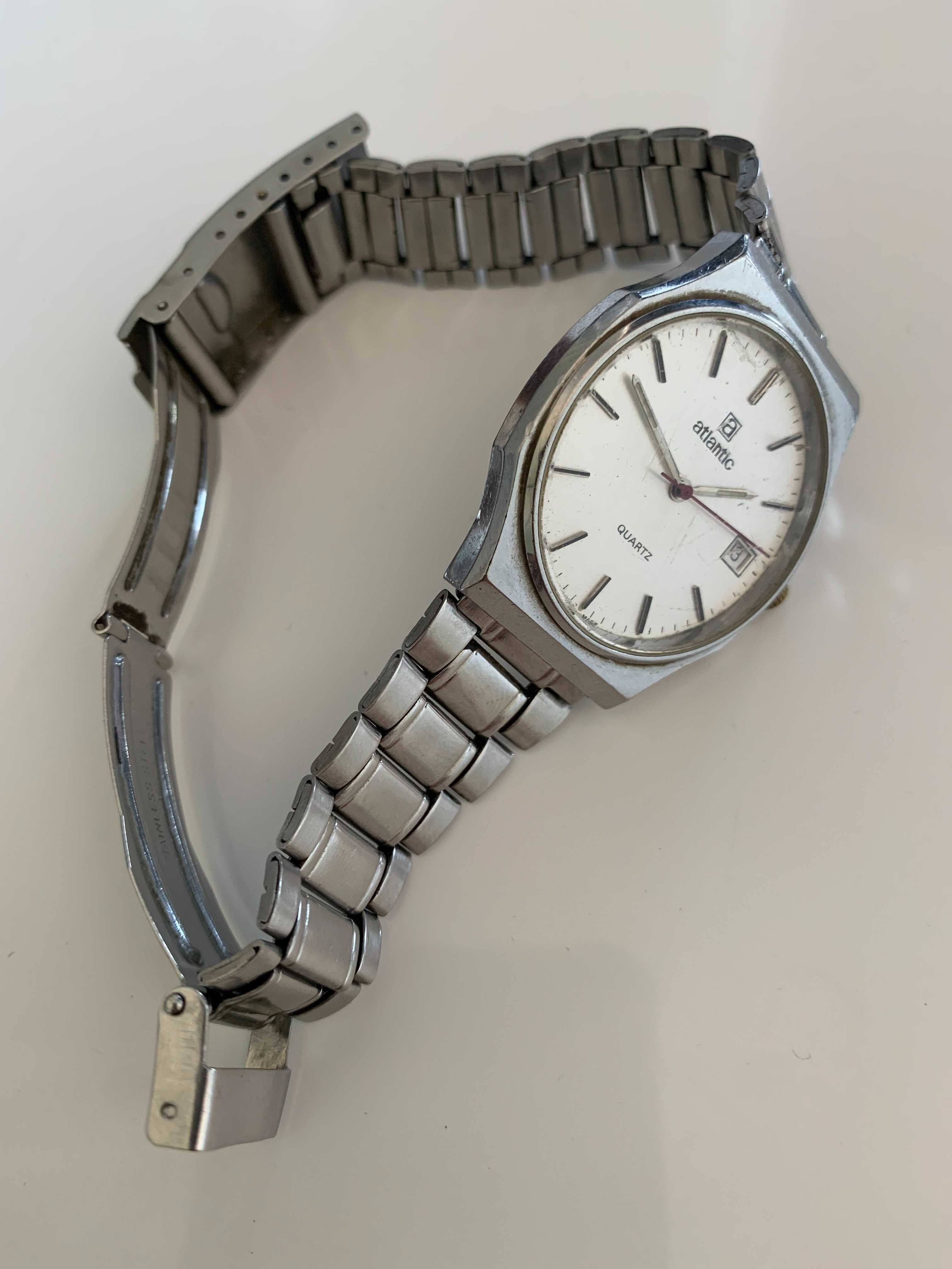 Zegarek Atlantic 8601 Slim Quartz srebrny
