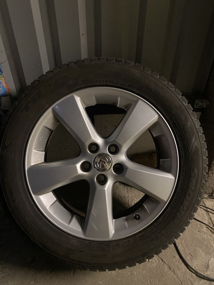 Alufelgi z oponamy zima 235/55/18 Lexus RX400 H 5x114.3 18